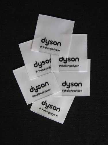 dyson woven labels